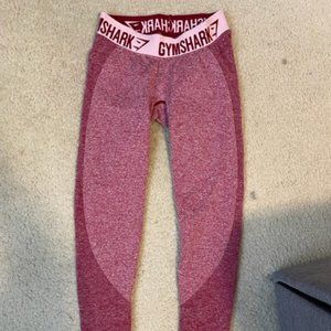 Gymshark Flex Leggings in Pink Marl